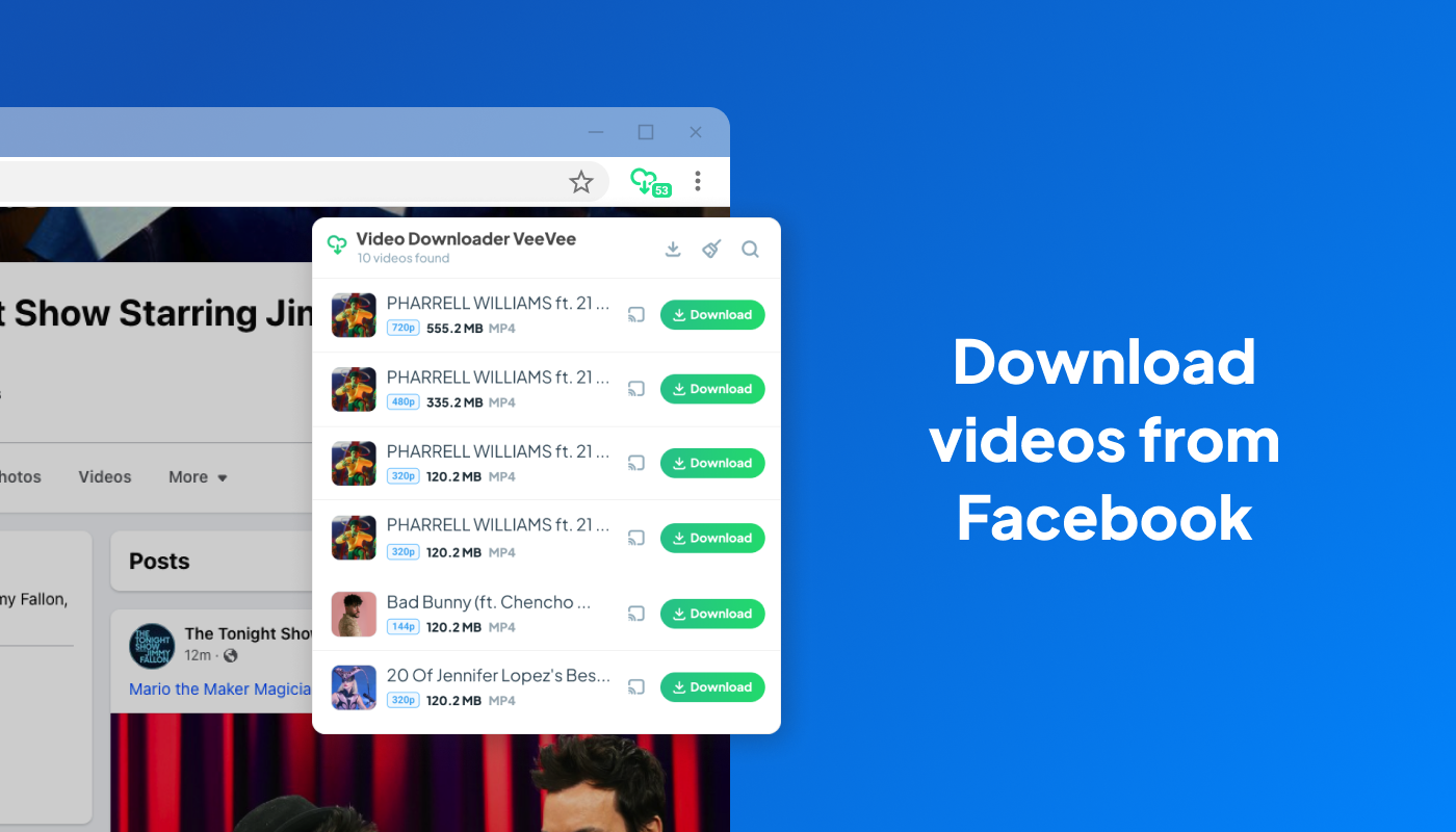 download facebook videos