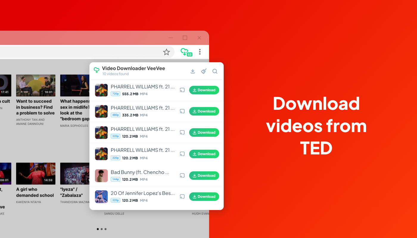 ted video downloader